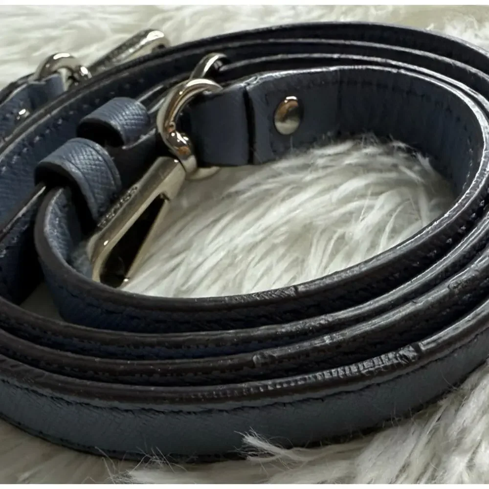 COACH Blue Silver Crossbody Replacement Strap